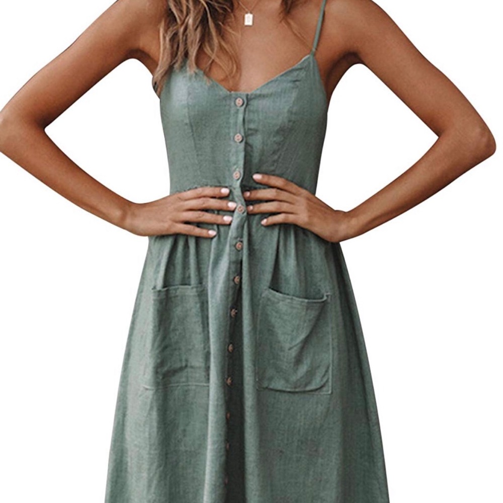 Button down dress